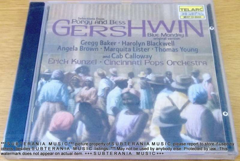 George Gershwin Todd Duncan  Anne Brown Porgy And Bess