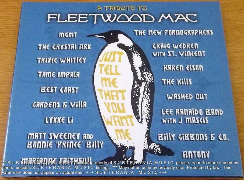 VARIOUS Just Tell Me That You Want Me - A Tribute To Fleetwood Mac CD