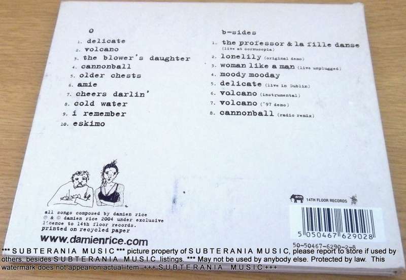 DAMIAN RICE O [Shelf G Box 20]