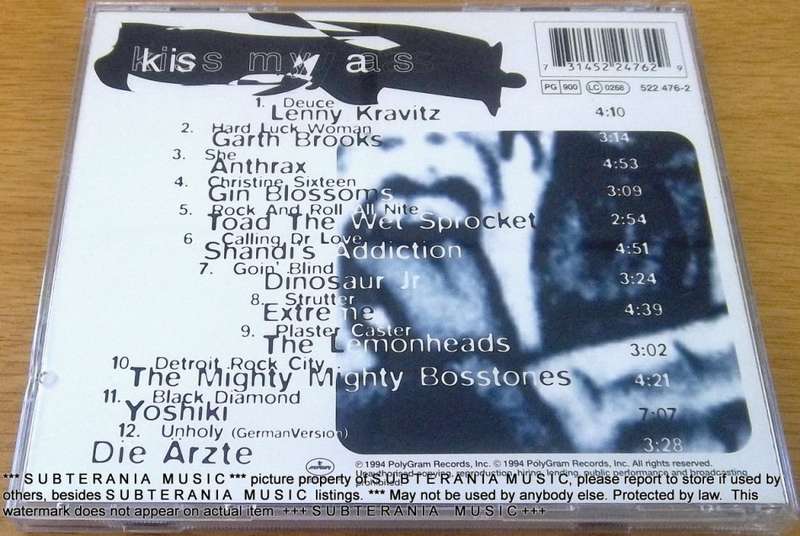 KISS TRIBUTE KISS my Ass  [Shelf G Box 20]