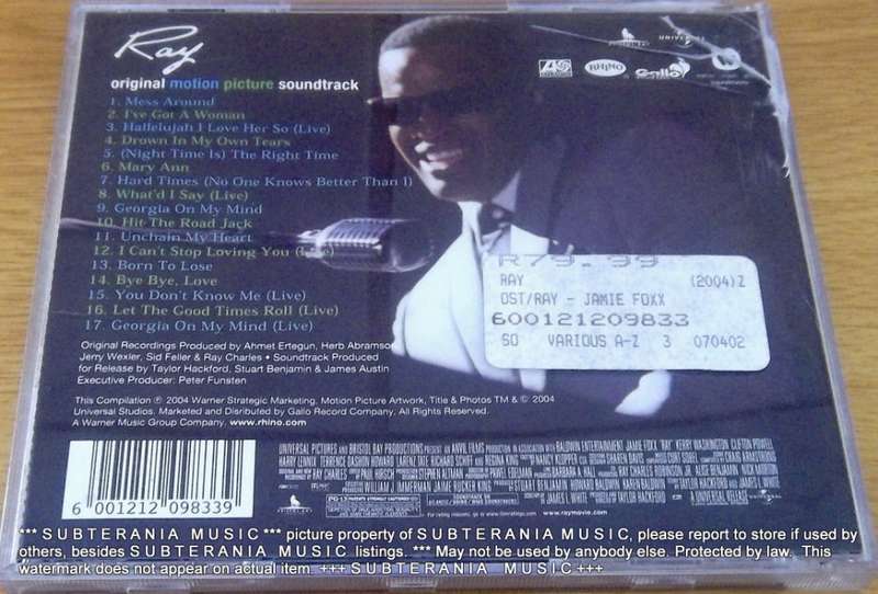RAY CHARLES Ray   [Shelf G Box 20]