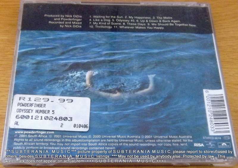 POWDERFINGER Odyssey NumberOne  [Shelf G Box 20]