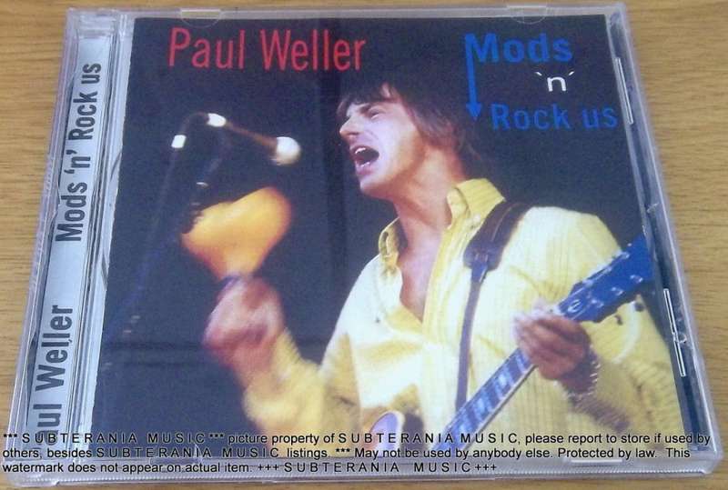 PAUL WELLER Mods n Rock Us  [Shelf G Box 20]