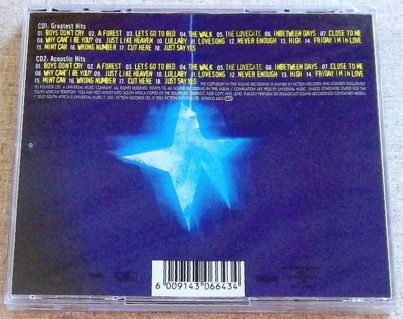 THE CURE Greatest / Acoustic Hits 2xCD Special Edition