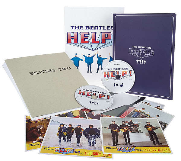 the BEATLES Help! 2 DVD  DELUXE EDITION Book + postcards [sealed]