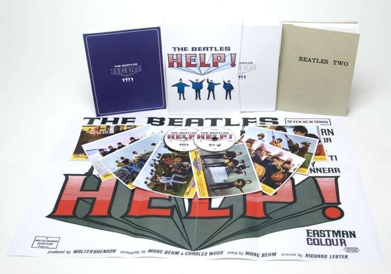 the BEATLES Help! 2 DVD  DELUXE EDITION Book + postcards [sealed]