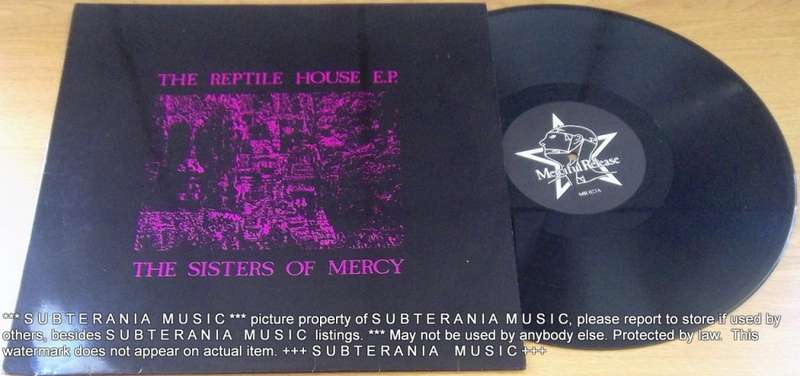 THE SISTERS OF MERCY The Reptile House E.P. Vinyl Record