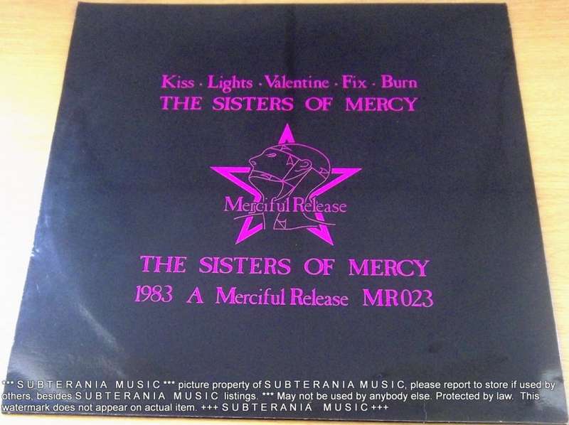 THE SISTERS OF MERCY The Reptile House E.P. Vinyl Record
