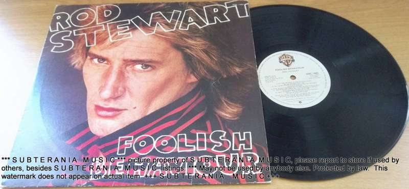 ROD STEWART Foolish Behaviour  Vinyl Record