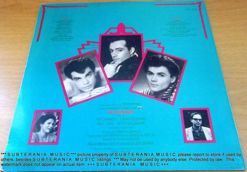 THE IDOLMAKER O.S.T.  Vinyl Record