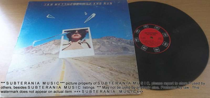 IAN MATTHEWS Hit and Run Vinyl Record