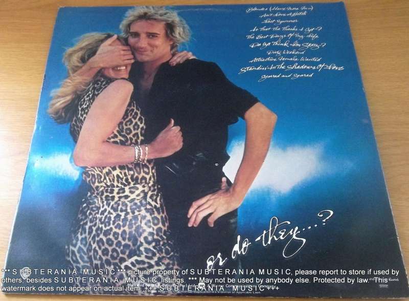 ROD STEWART Blondes Have More Fun Vinyl Record