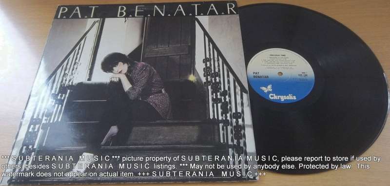 PAT BENATAR Precious Time Vinyl Record