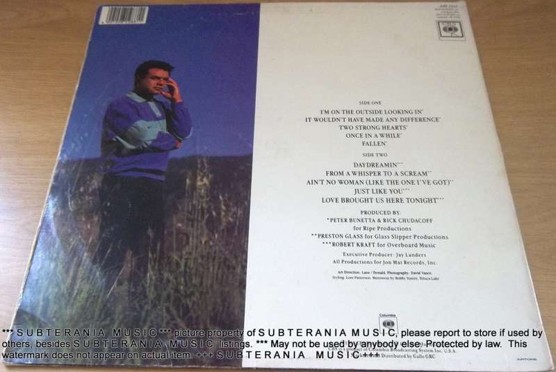 JOHNNY MATHIS Once in a While Vinyl Record