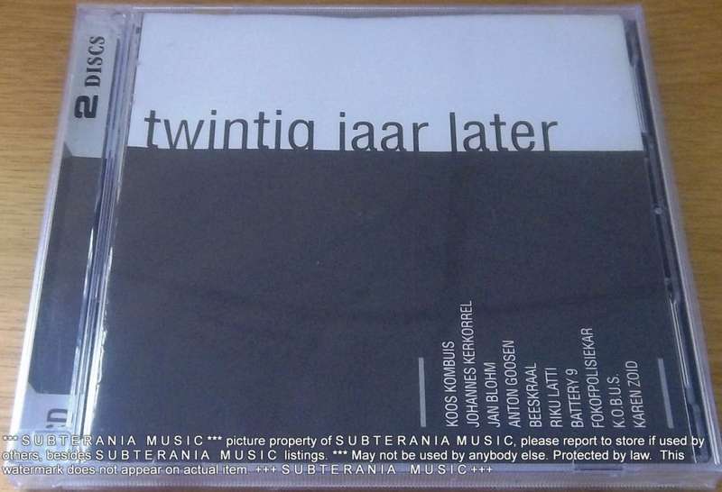 VARIOUS Twintig Jaar Later CD [Shelf V Box 2]