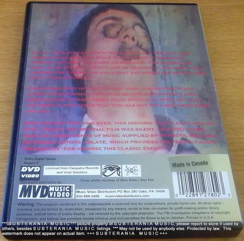 SYD BARRETT`s First Trip DVD