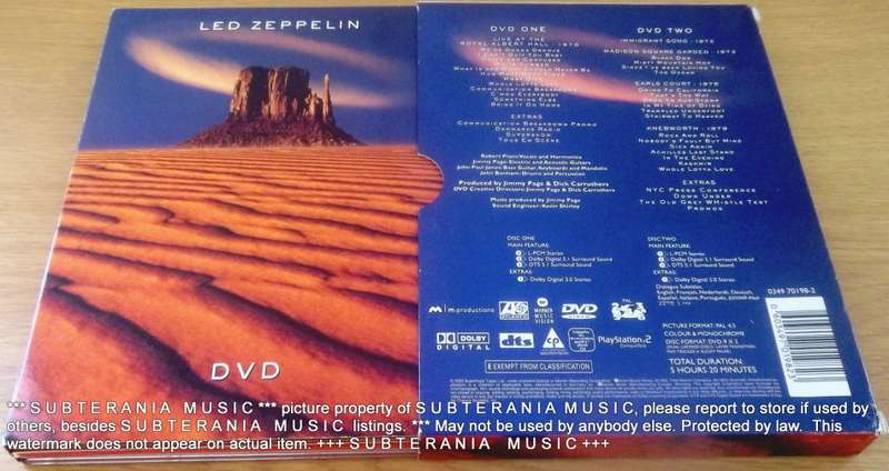 LED ZEPPELIN Led Zeppelin 2 X DVD