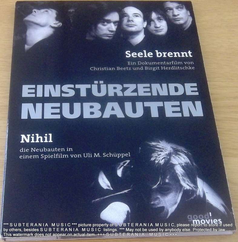 EINSTURZENDE NEUBAUTEN Seele Brennt - Nihil  DVD