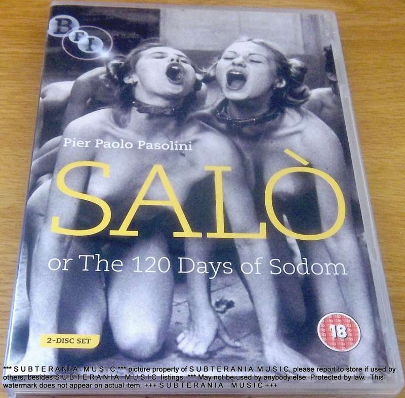 ART Movie SALO or the 120 days of Sodom DVD