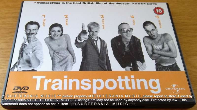 ART Movie TRAINSPOTTING DVD