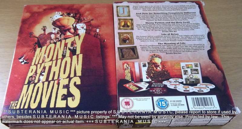 MONTY PYTHON`S MOVIES DVD