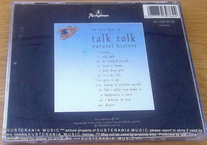 TALK TALK Natural History CD
