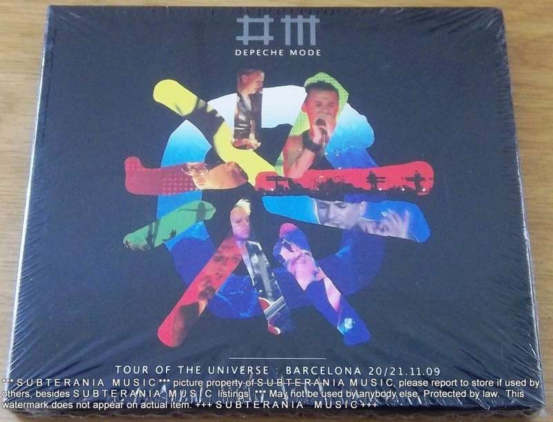 DEPECHE MODE Tour Of The Universe : Barcelona 20/21.11.09 2xCD+DVD
