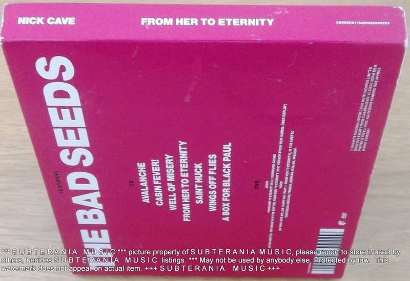 NICK CAVE & THE BAD SEEDS From Her To Eternity CD + DVD DELUXE EDITION