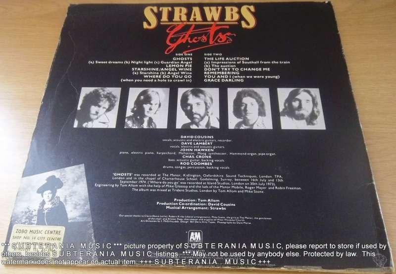 STRAWBS Ghosts Vinyl Record