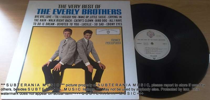 THE EVERLEY BROTHERS The Very Best Of Vinyl Record