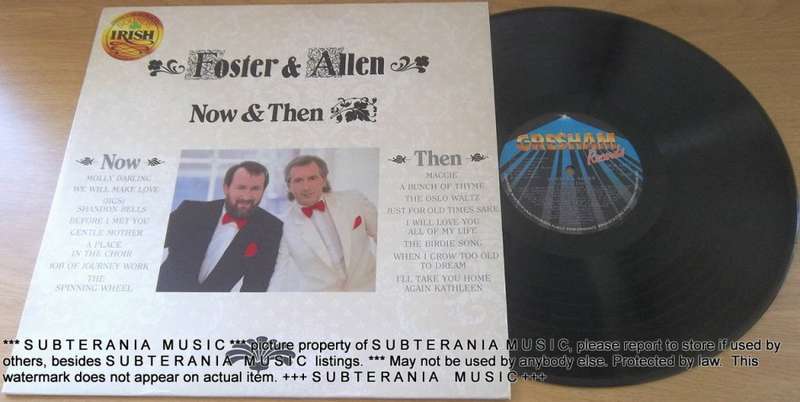 FOSTER AND ALLEN Now and Then Vinyl Record