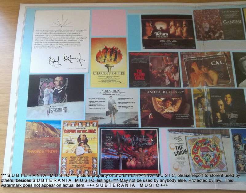 FILM TRACKS The Best of British Film Music 2 X Vinyl Record
