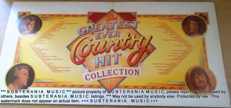 THE GREATEST EVER COUNTRY HIT COLLECTION 2 x Vinyl Record