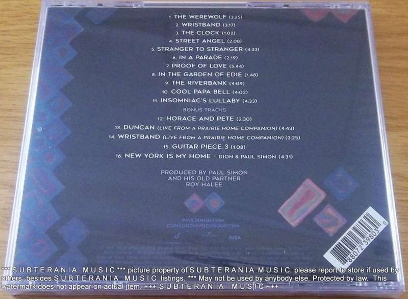 PAUL SIMON Stranger To Stranger Deluxe Edition CD