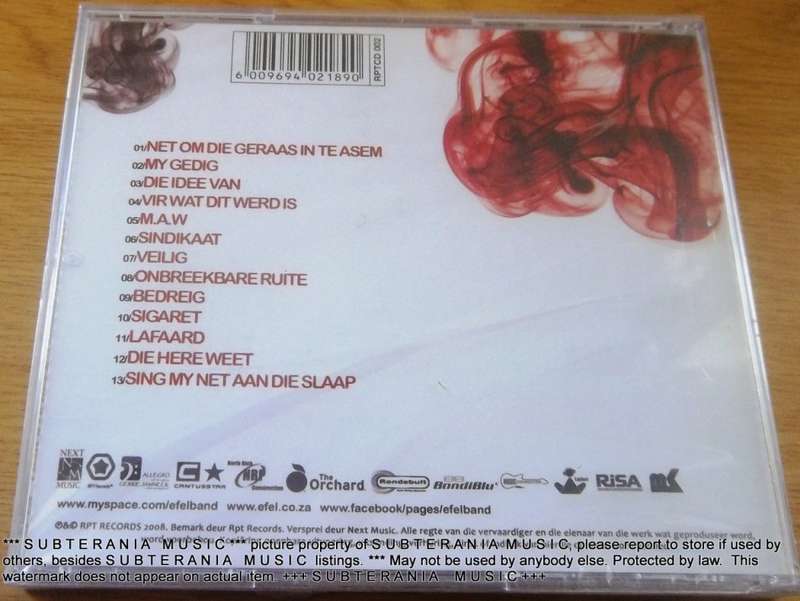 EF-EL Net Om Die Geraas In Te Asem CD
