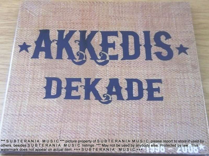 AKKEDIS Dekade 1998-2008 CD