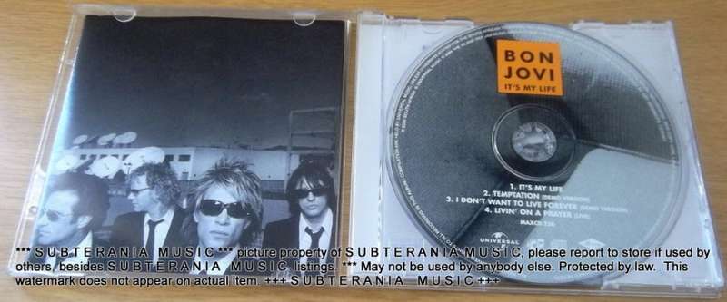 BON JOVI It`s My Life CD Maxi Single [Shelf G Box 21]