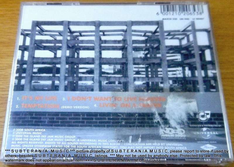 BON JOVI It`s My Life CD Maxi Single [Shelf G Box 21]