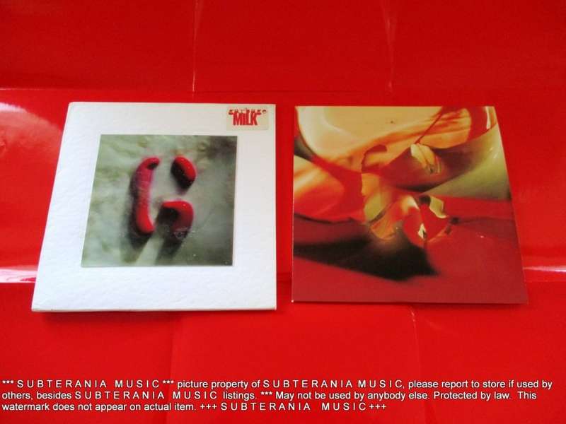 GARBAGE Milk holographic (lenticular) image 7" Single  BLACK vinyl