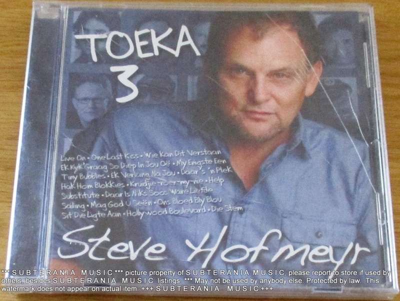 STEVE HOFMEYR Toeka 3  [Shelf G Box 2]