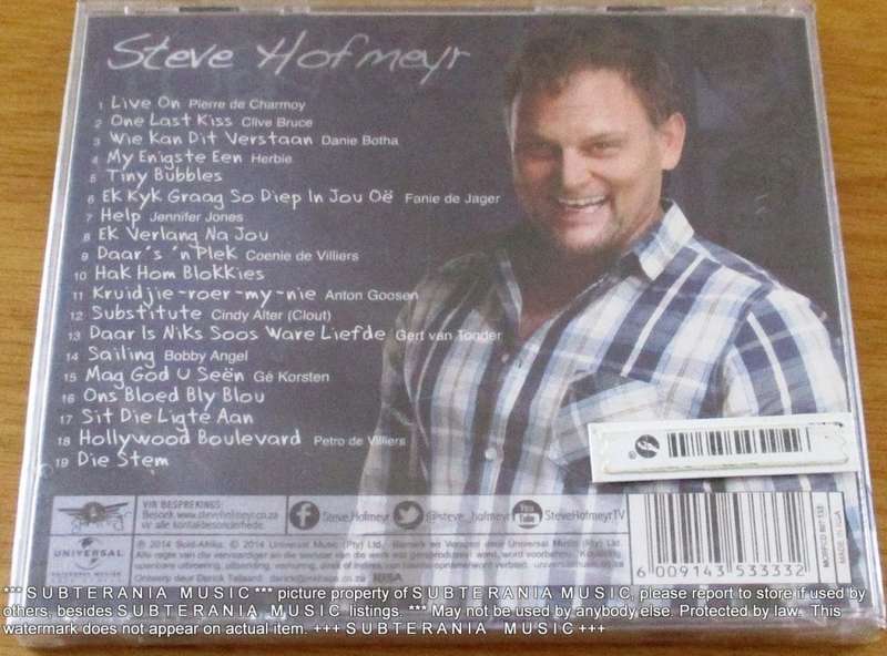 STEVE HOFMEYR Toeka 3  [Shelf G Box 2]