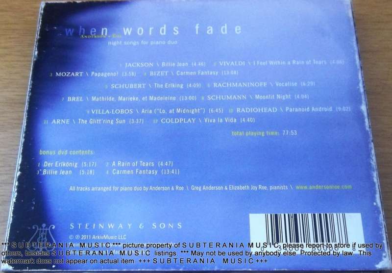 ANDERSON AND ROI  When Worlds Fade   [Shelf G Box 2]