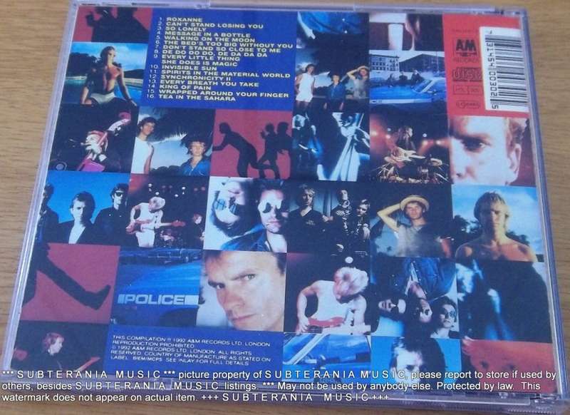 THE POLICE Greatest Hits   [Shelf G Box 4]
