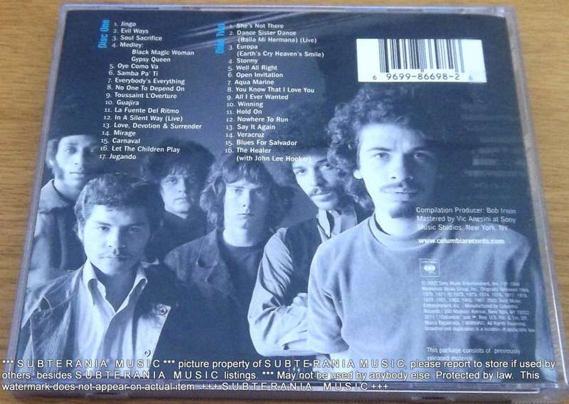 SANTANA The Essential   [Shelf G Box 4]