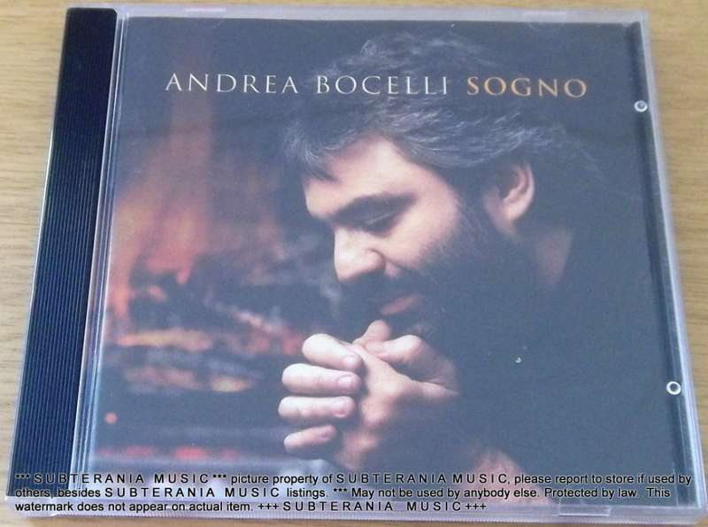ANDREA BOCELLI Sogno  [Shelf G Box 7]
