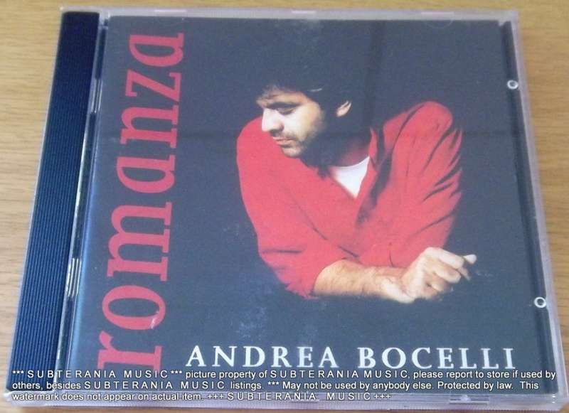 ANDREA BOCELLI Romanza [Shelf G Box 7]