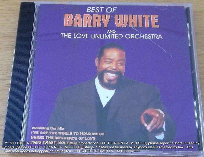 BARRY WHITE The Best Of  [Shelf G Box 8]