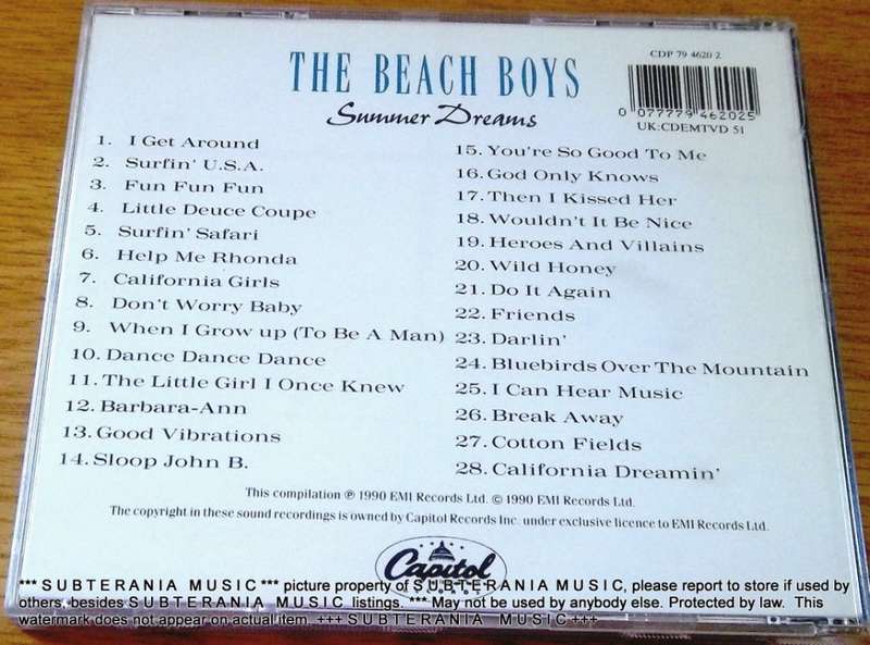 THE BEACH BOYS Summer Dreams  [Shelf G Box 9]