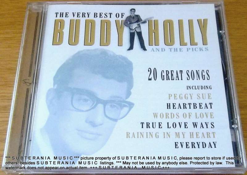 BUDDY HOLLY The Very Best Of  [Shelf G Box 9]