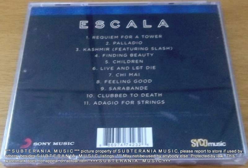 ESCALA Escala [Shelf G Box 10]